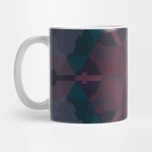 Vintage Floral Geometric Tribal Mug